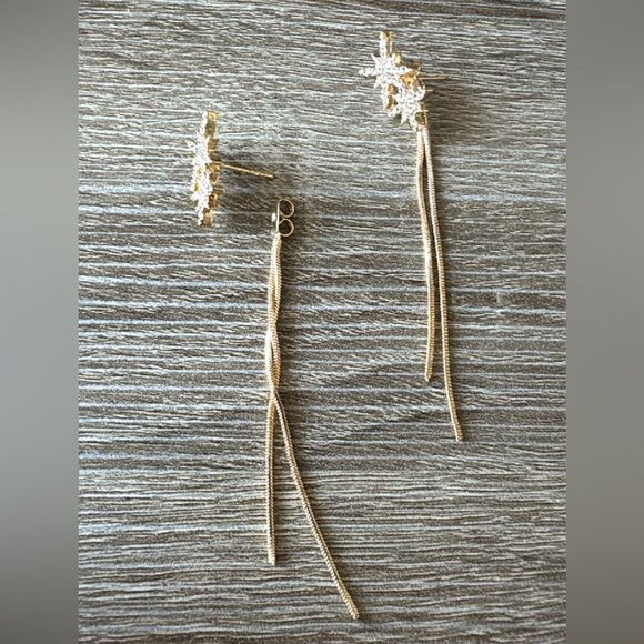 BohemianāstarādropāearringsāA787 - Picture 4 of 5